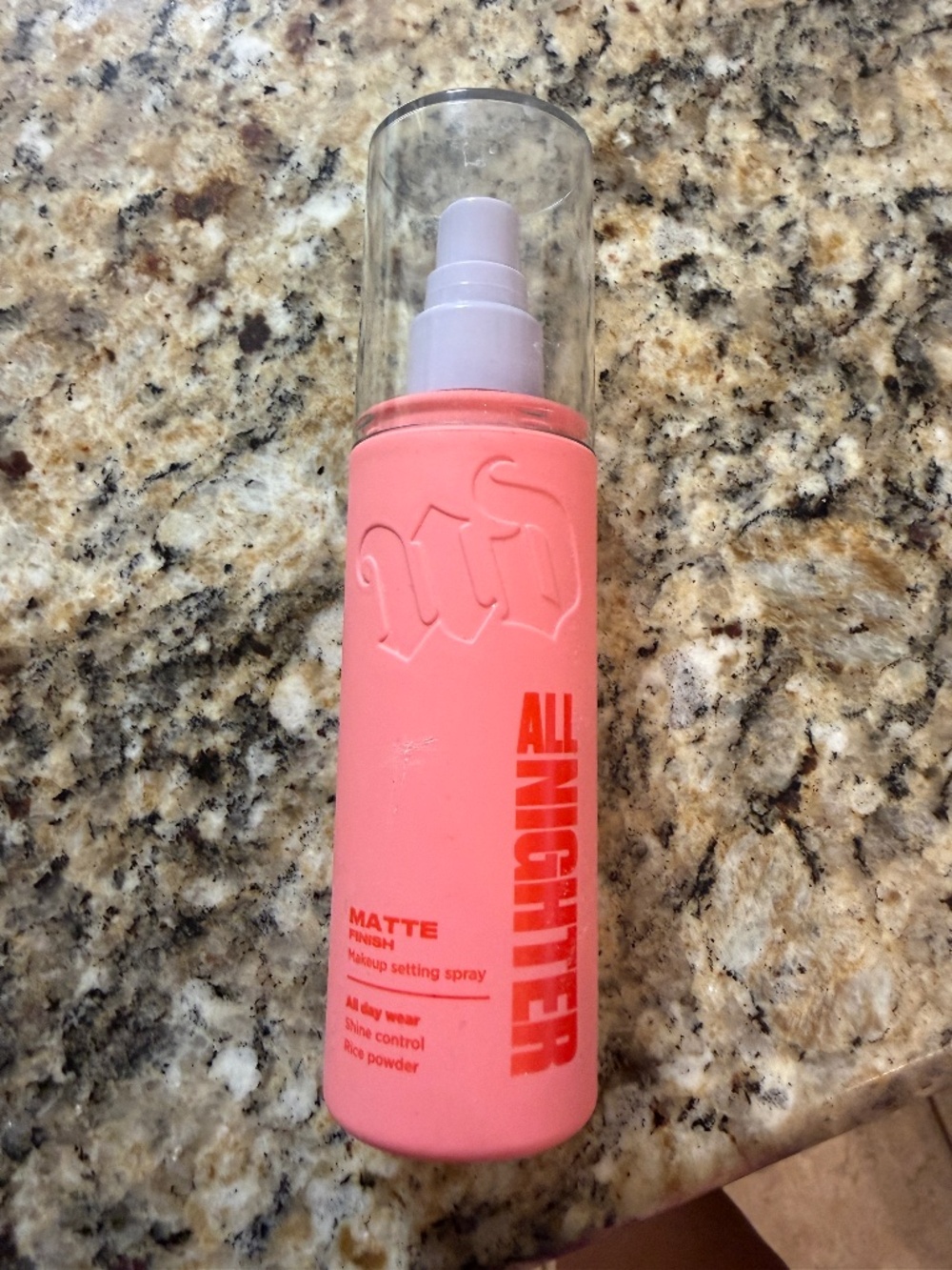 Urban Decay All Nighter Matte Finish Makeup Setting Spray 4.0 oz